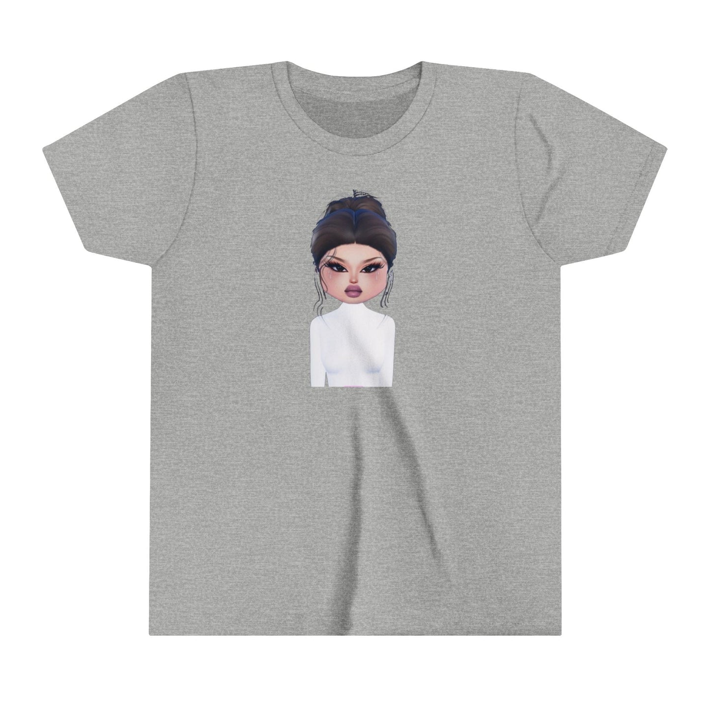 Printify Kids clothes Athletic Heather / S Lana Dress to Impress DTI Dress to Impress Roblox Fashion Game Youth Short Sleeve Tee
