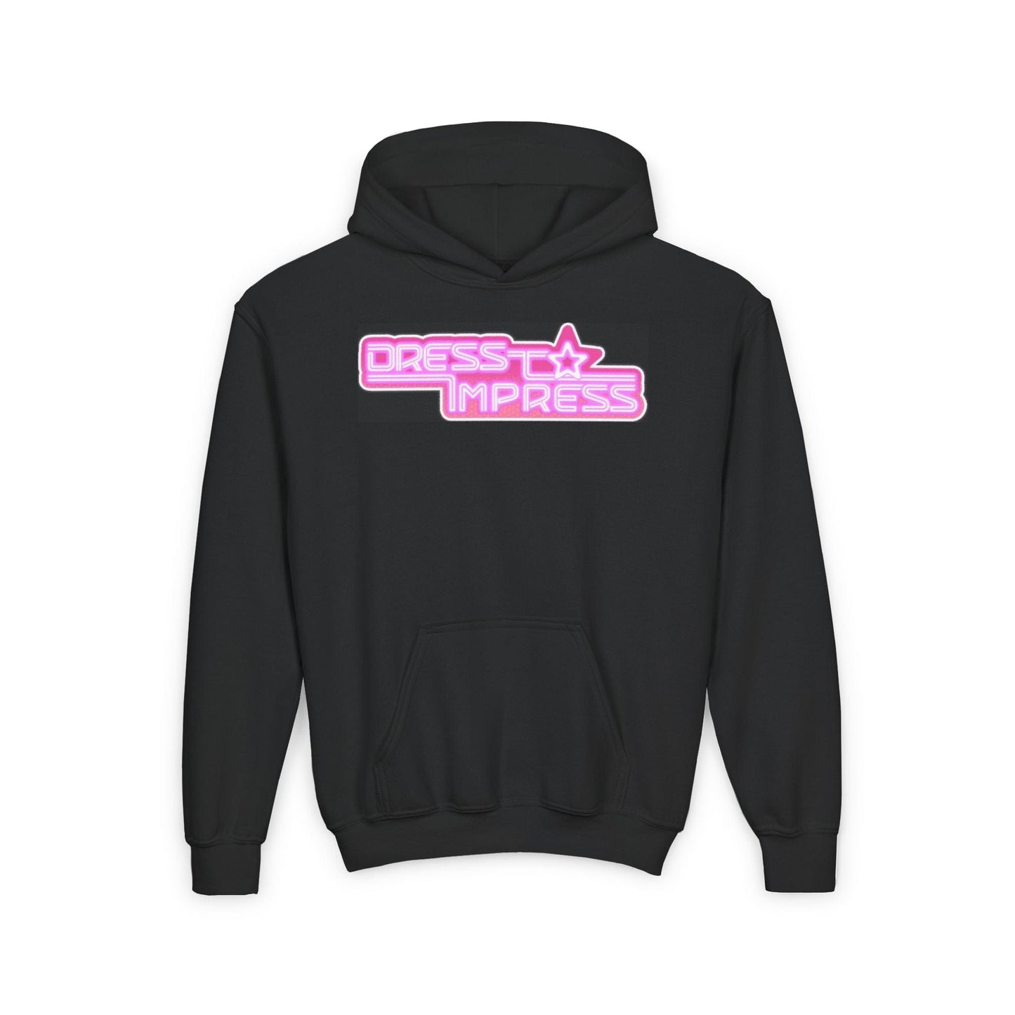 Printify Kids clothes S / Black I play Dress to Impress with my BADDIES DTI Dress to Impress Roblox Fashion Game Youth Hoodie