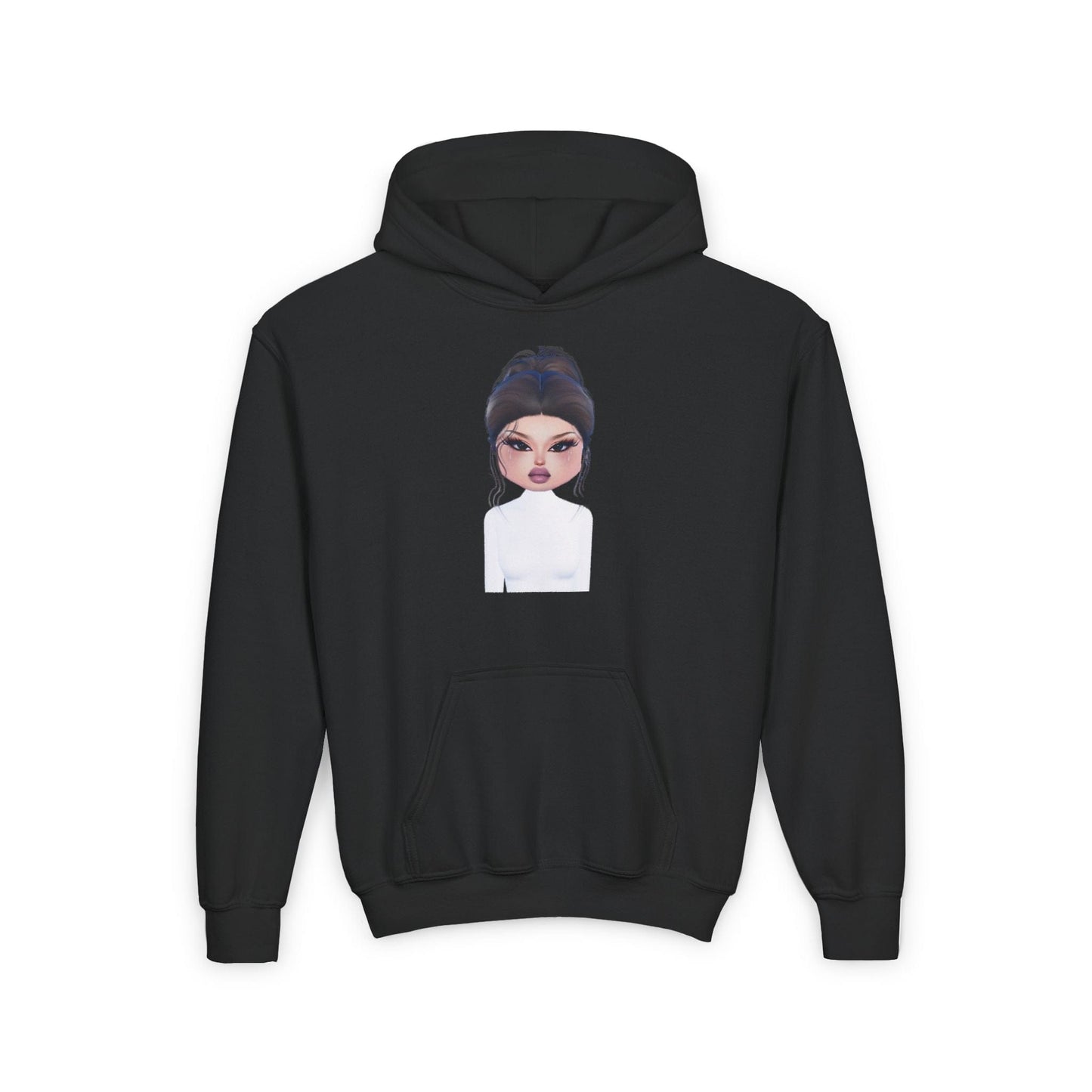 Printify Kids clothes S / Black Lana DTI Dress to Impress Roblox Fashion Game Youth Hoodie