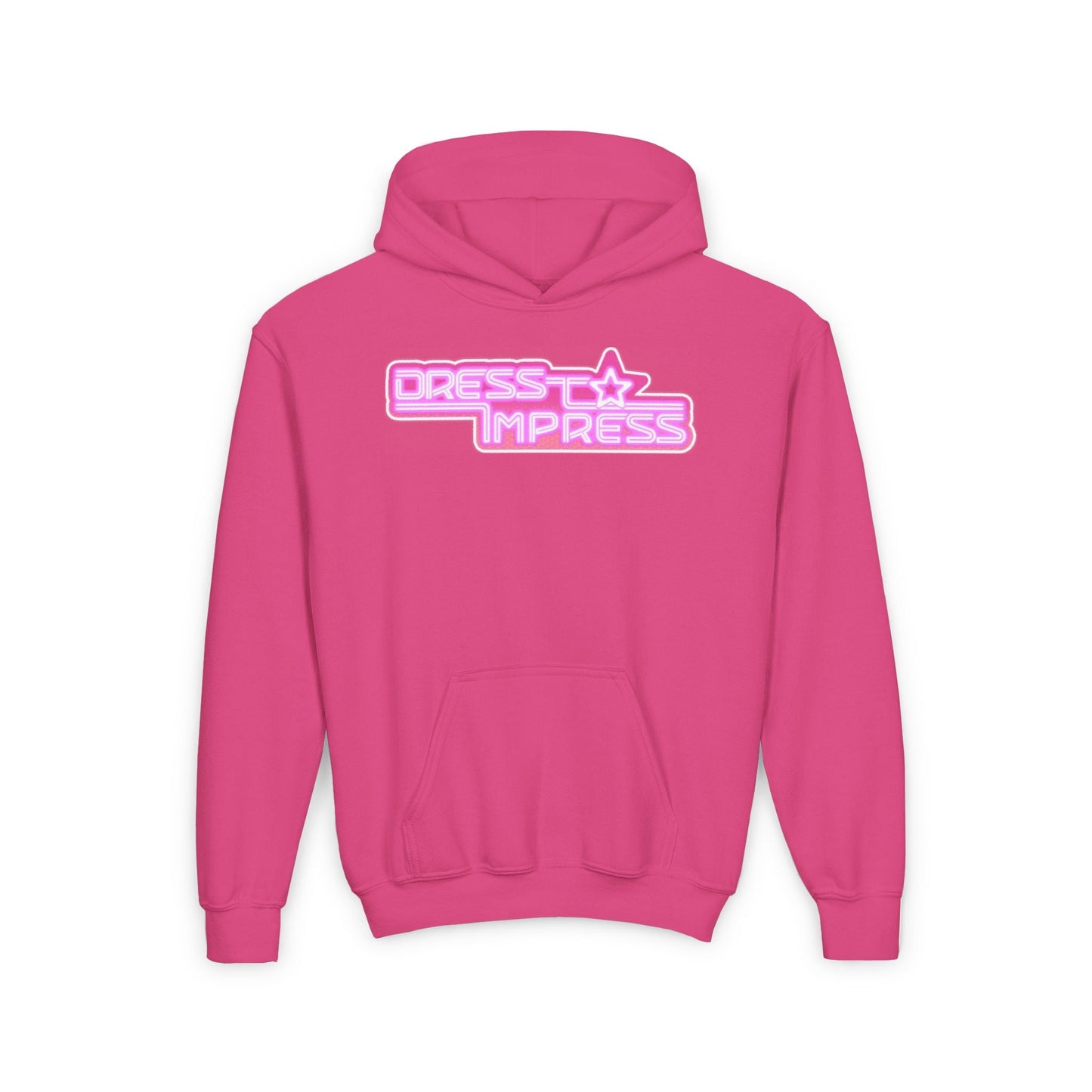 Printify Kids clothes S / Heliconia I play Dress to Impress with my BADDIES DTI Dress to Impress Roblox Fashion Game Youth Hoodie