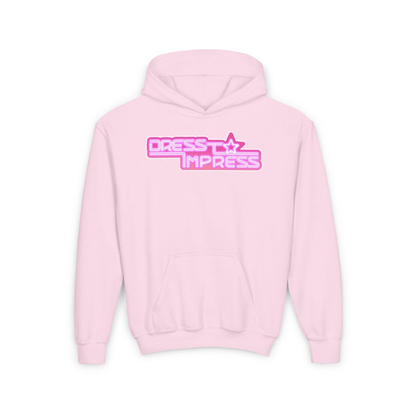 Printify Kids clothes S / Light Pink I play Dress to Impress with my BADDIES DTI Dress to Impress Roblox Fashion Game Youth Hoodie