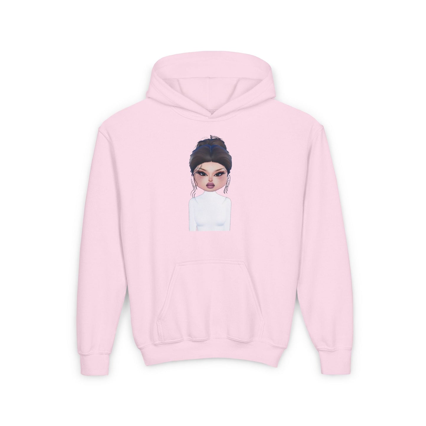 Printify Kids clothes S / Light Pink Lana DTI Dress to Impress Roblox Fashion Game Youth Hoodie