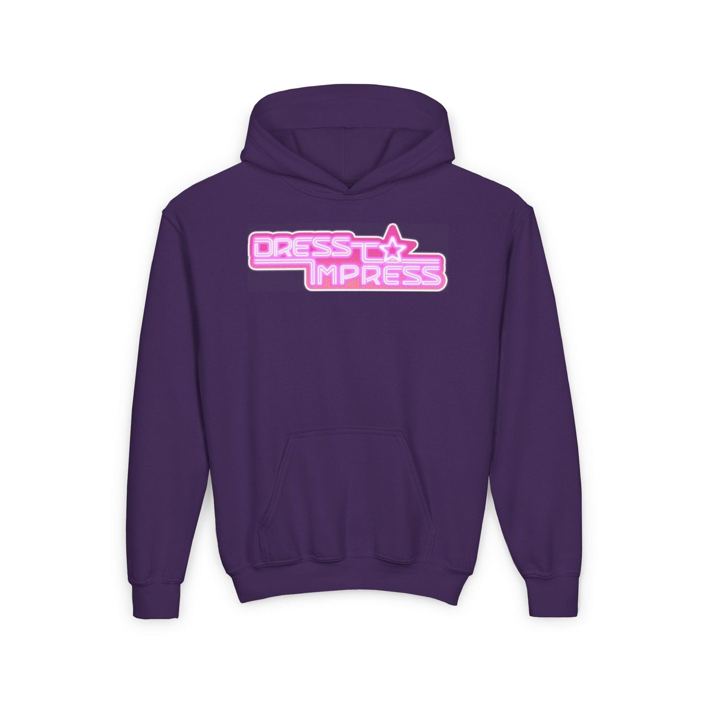 Printify Kids clothes S / Purple I play Dress to Impress with my BADDIES DTI Dress to Impress Roblox Fashion Game Youth Hoodie