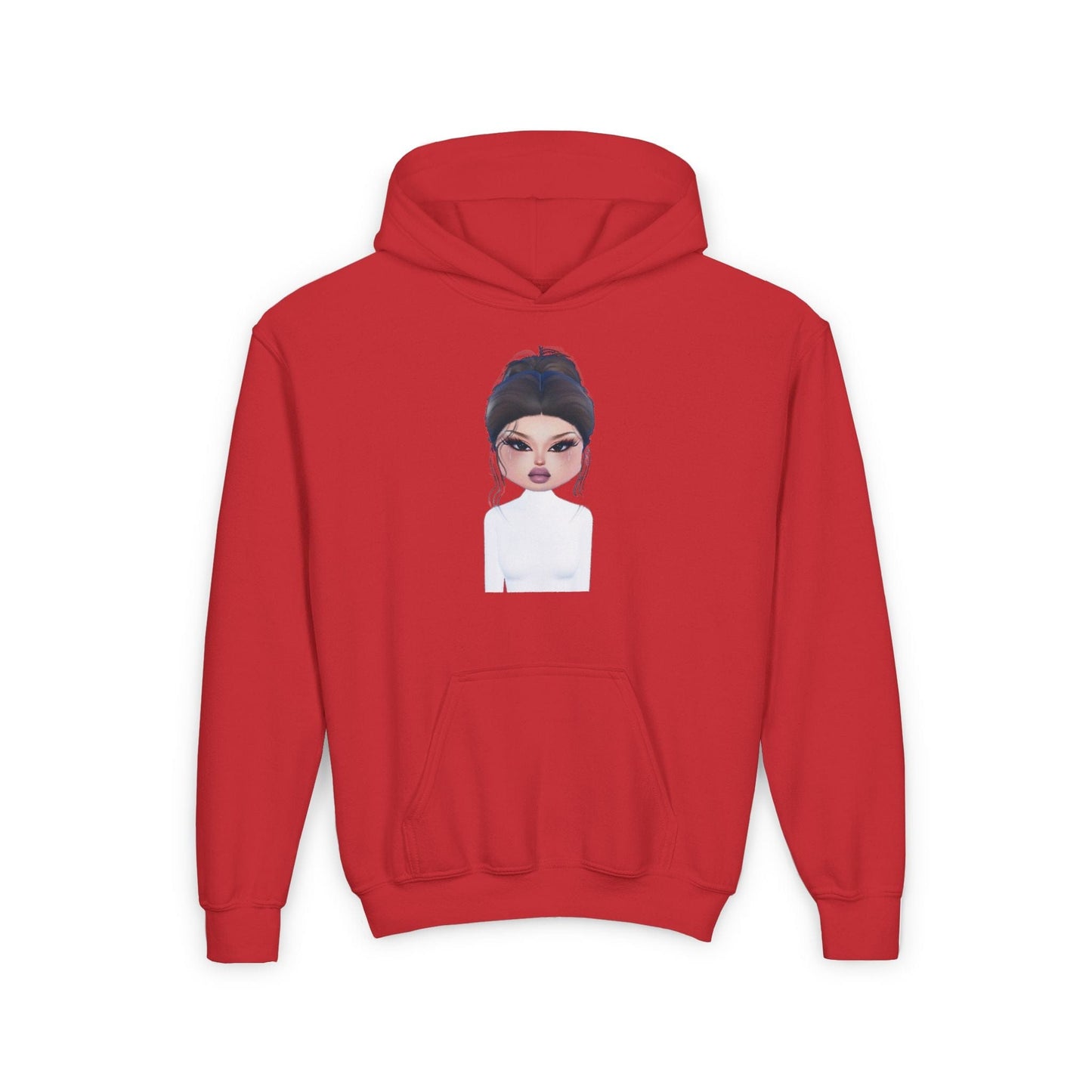 Printify Kids clothes S / Red Lana DTI Dress to Impress Roblox Fashion Game Youth Hoodie