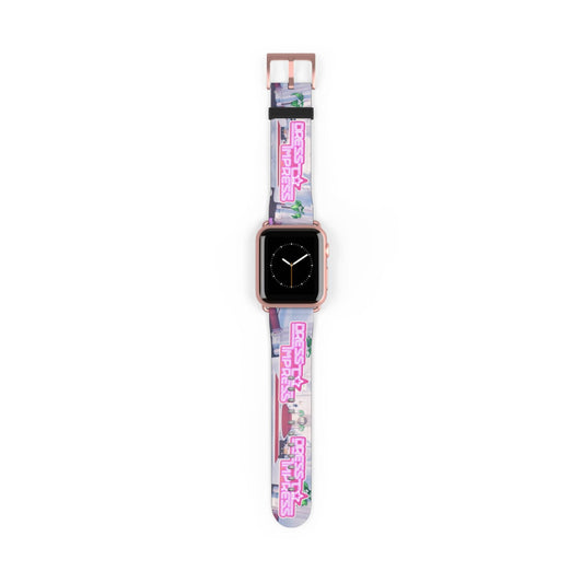 Printify Accessories 38 - 41 mm / Rose Gold Matte Dress to Impress BADDIE Watch Band DTI Dress to Impress Roblox Fashion Game Watch Band