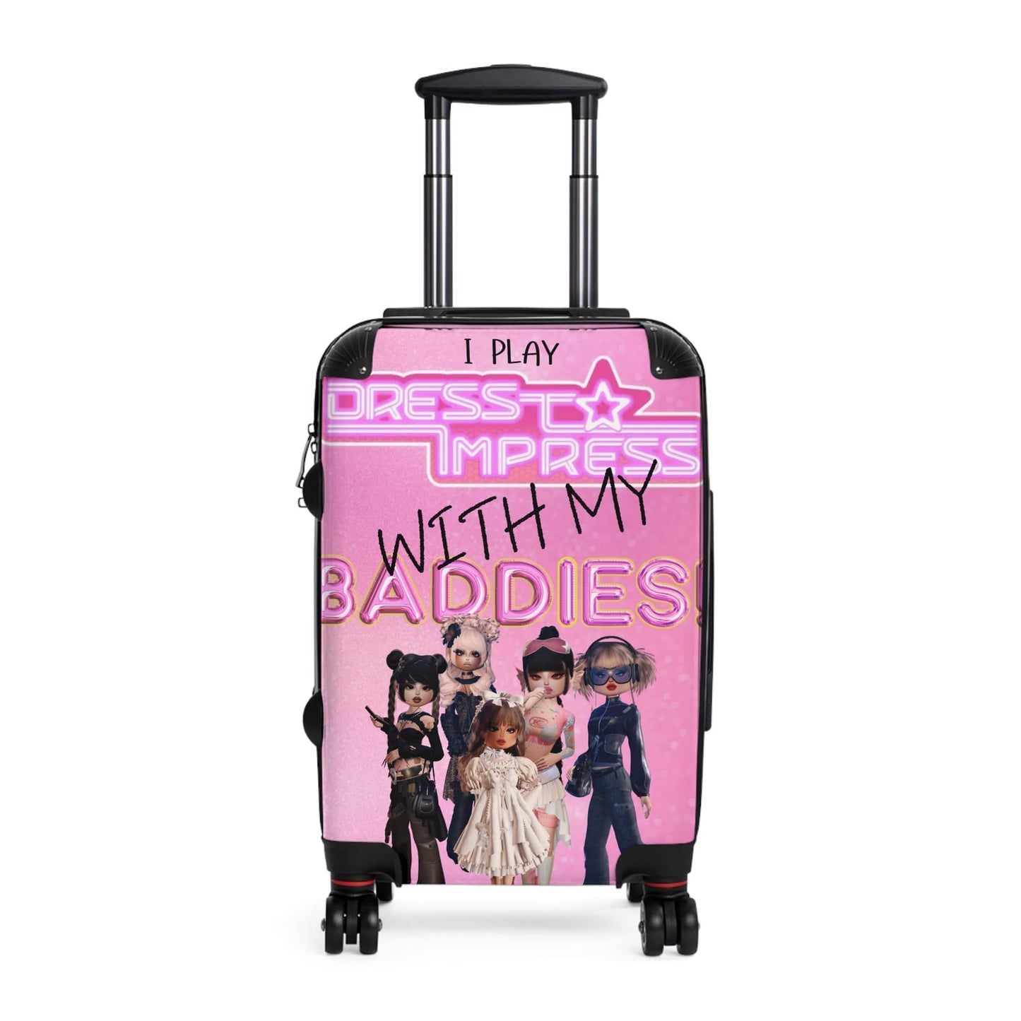 Printify Bags I play Dress to Impress with my BADDIES DTI Dress to Impress Roblox Fashion Game Suitcase