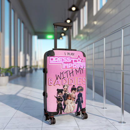 Printify Bags I play Dress to Impress with my BADDIES DTI Dress to Impress Roblox Fashion Game Suitcase