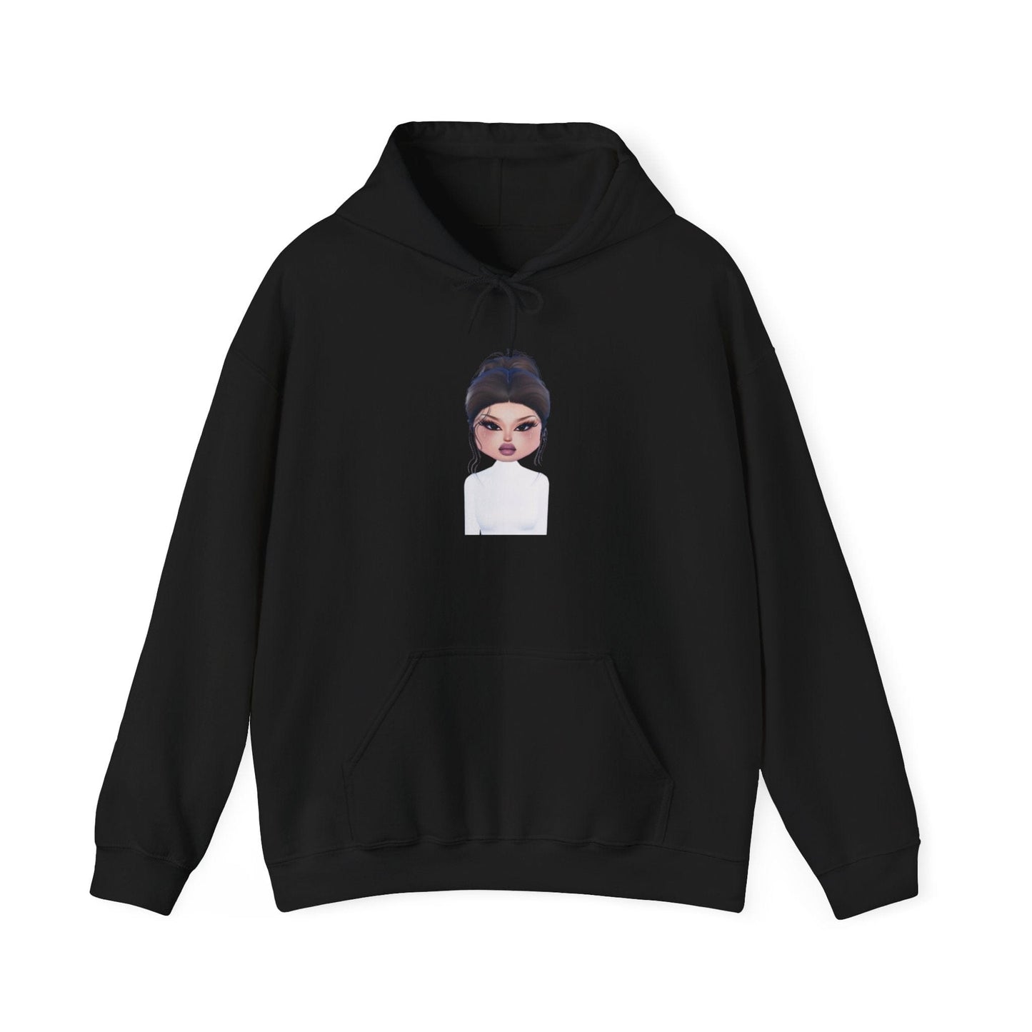 Printify Hoodie Black / S Lana DTI Dress to Impress Roblox Fashion Game Unisex Heavy Blend™ Hooded Sweatshirt