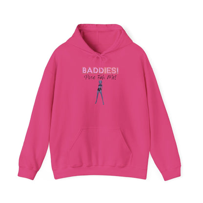 Printify Hoodie S / Heliconia BADDIES Pose Fah Me Pose 28 DTI Dress to Impress Roblox Fashion Game Unisex Heavy Blend™ Hooded Sweatshirt