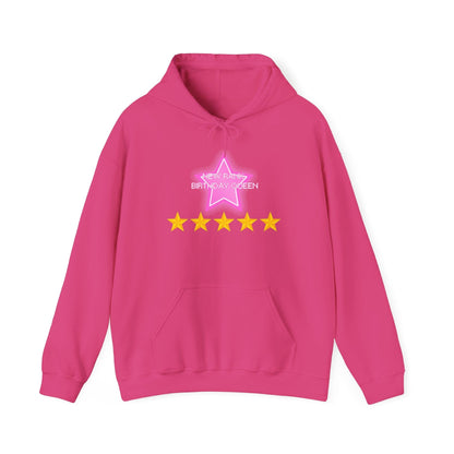 Printify Hoodie S / Heliconia New Rank BIRTHDAY QUEEN DTI Dress to Impress Roblox Fashion Game Unisex Heavy Blend™ Hooded Sweatshirt