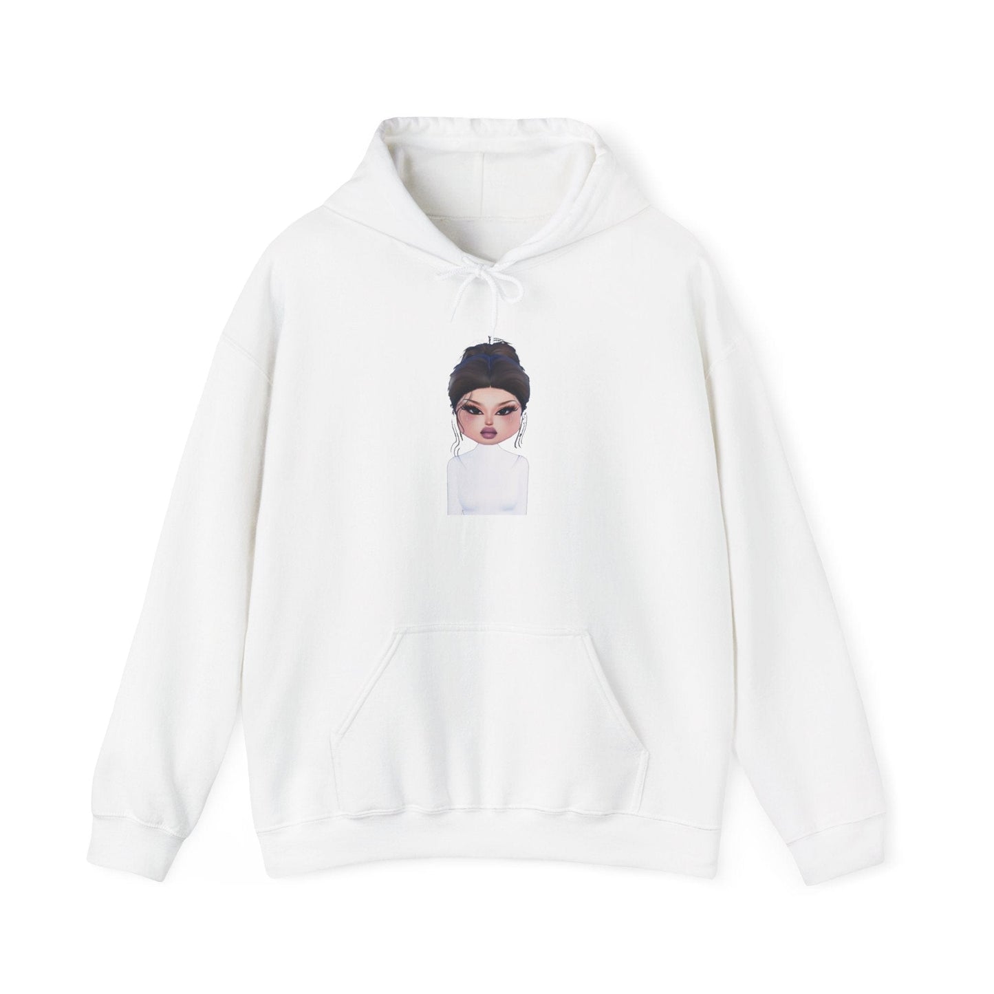 Printify Hoodie White / S Lana DTI Dress to Impress Roblox Fashion Game Unisex Heavy Blend™ Hooded Sweatshirt