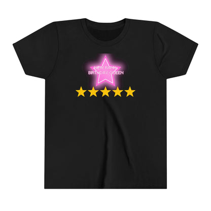 Printify Kids clothes Black / S NEW RANK Birthday Queen Dress to Impress with my BADDIES DTI Dress to Impress Roblox Fashion Game Youth Short Sleeve Tee