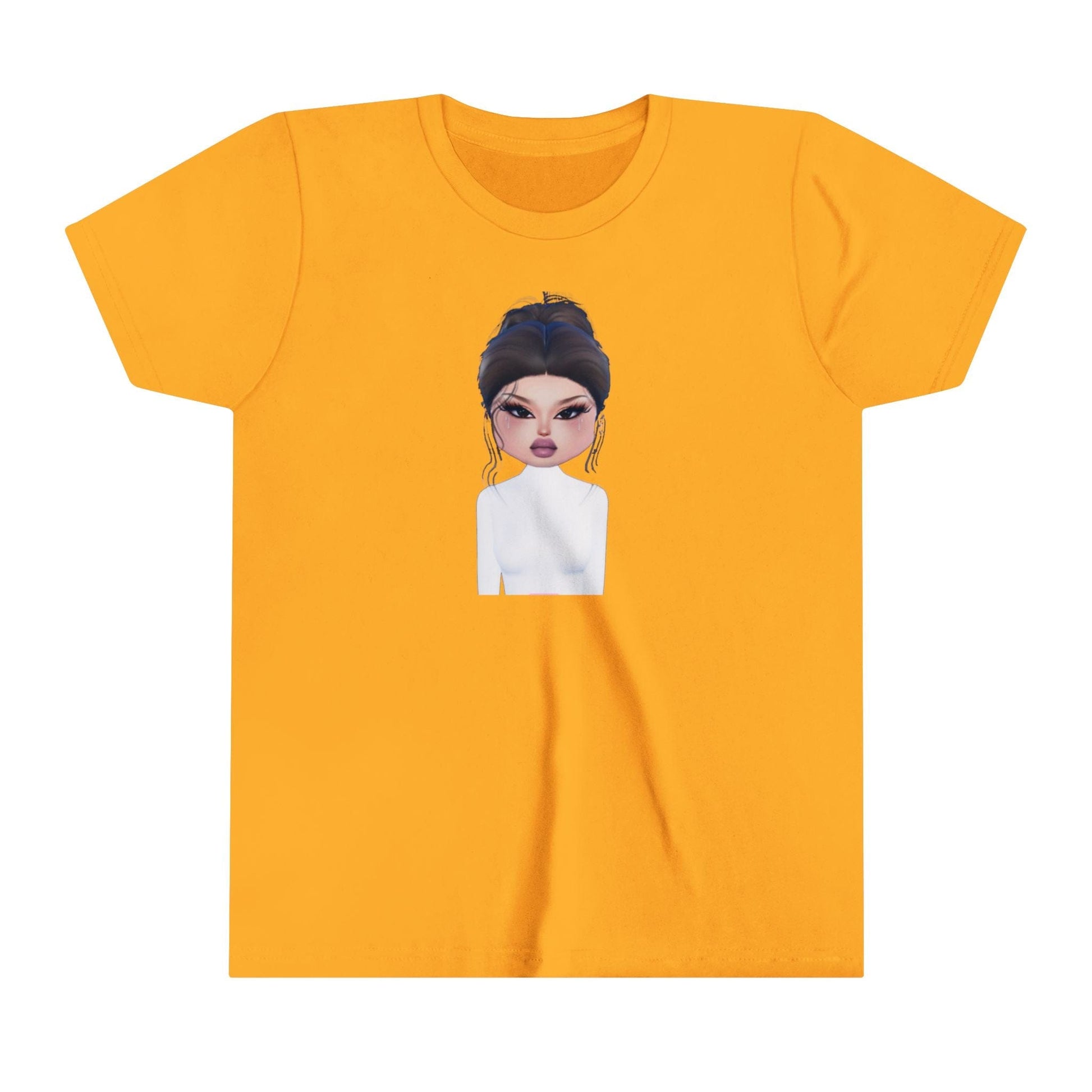 Printify Kids clothes Gold / S Lana Dress to Impress DTI Dress to Impress Roblox Fashion Game Youth Short Sleeve Tee