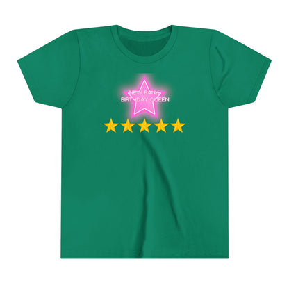 Printify Kids clothes Kelly / S NEW RANK Birthday Queen Dress to Impress with my BADDIES DTI Dress to Impress Roblox Fashion Game Youth Short Sleeve Tee