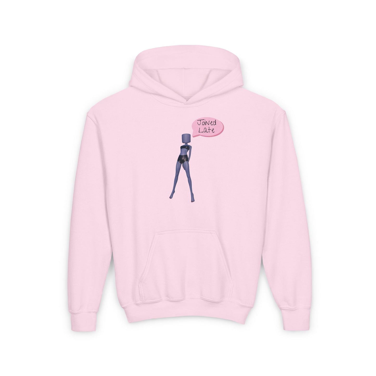 Printify Kids clothes S / Light Pink Pose 28 DTI Dress to Impress Roblox Fashion Game Youth Hoodie