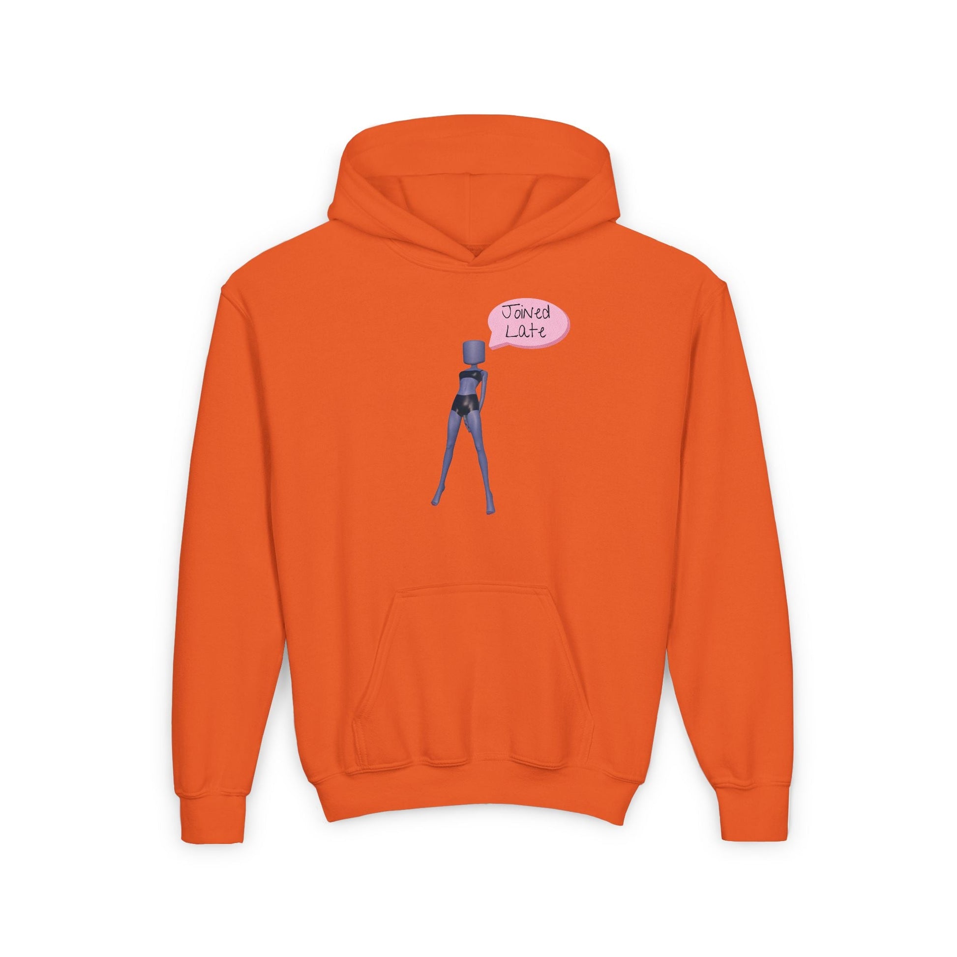Printify Kids clothes S / Orange Pose 28 DTI Dress to Impress Roblox Fashion Game Youth Hoodie