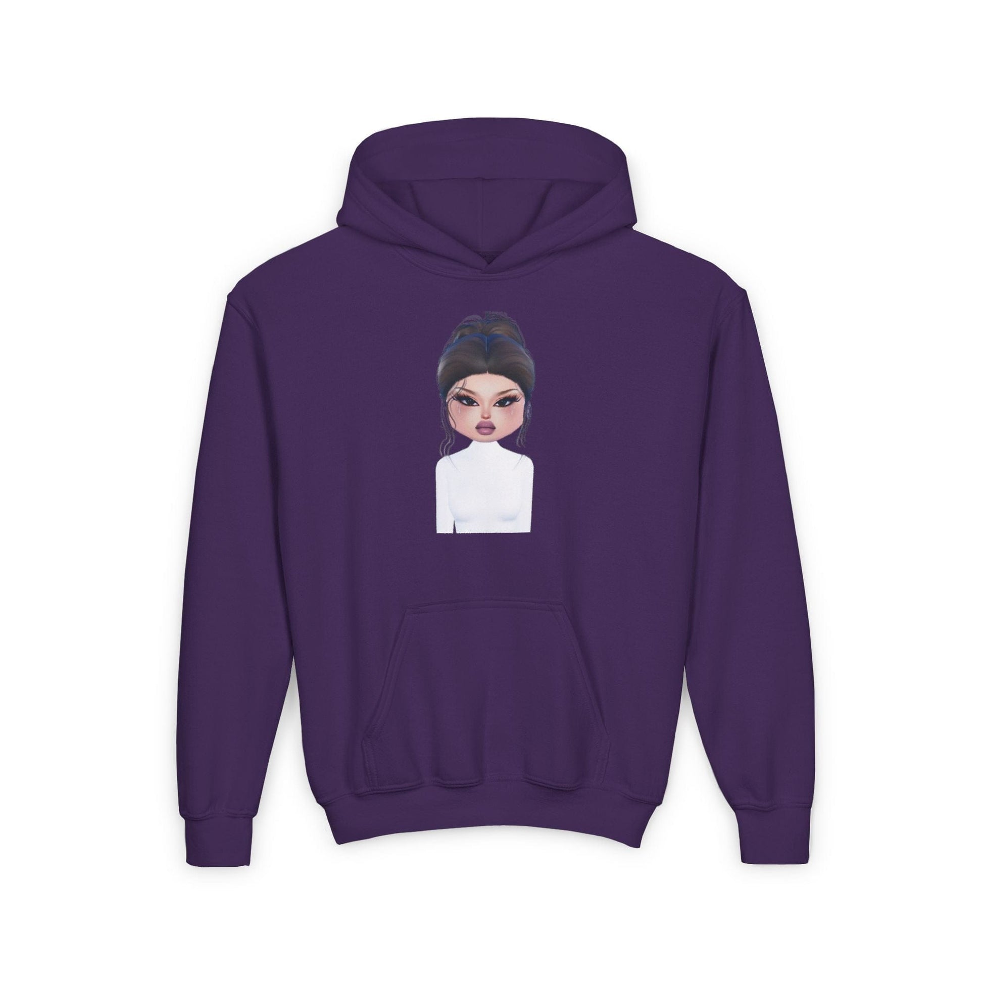 Printify Kids clothes S / Purple Lana DTI Dress to Impress Roblox Fashion Game Youth Hoodie