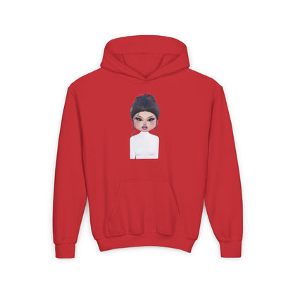 Printify Kids clothes S / Red Lana DTI Dress to Impress Roblox Fashion Game Youth Hoodie