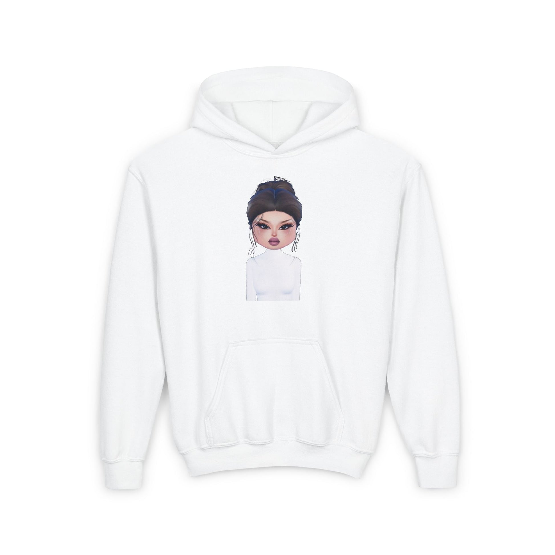 Printify Kids clothes S / White Lana DTI Dress to Impress Roblox Fashion Game Youth Hoodie