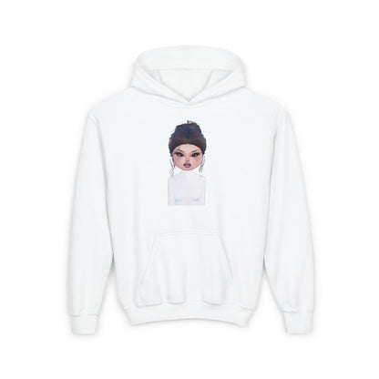 Printify Kids clothes S / White Lana DTI Dress to Impress Roblox Fashion Game Youth Hoodie