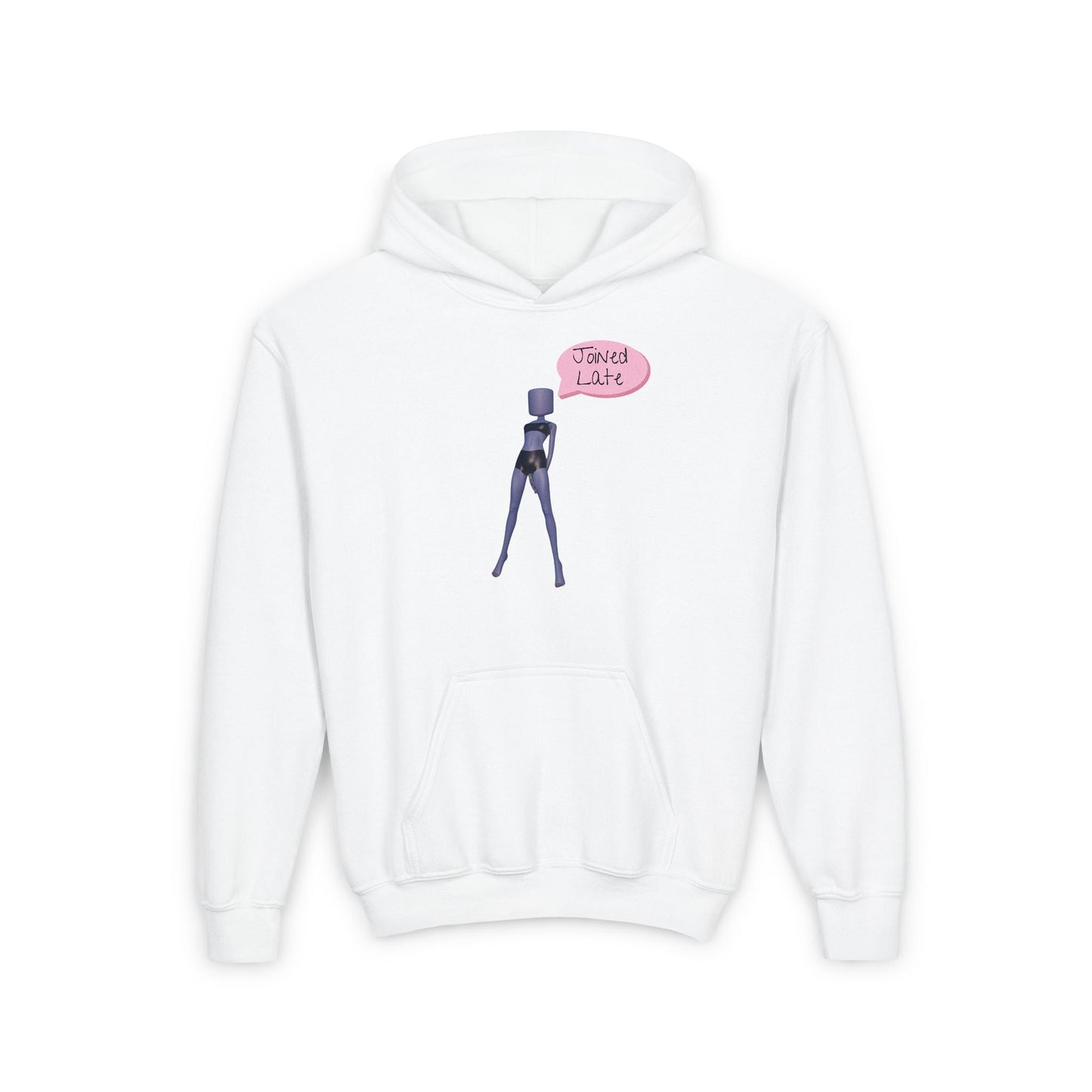 Printify Kids clothes S / White Pose 28 DTI Dress to Impress Roblox Fashion Game Youth Hoodie