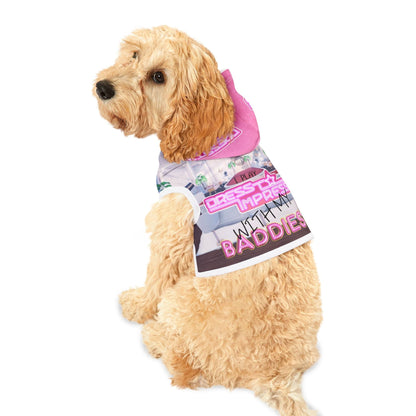 Printify Pets I play Dress to Impress with my BADDIES DTI Dress to Impress Roblox Fashion Game Dog Cat Pet Hoodie