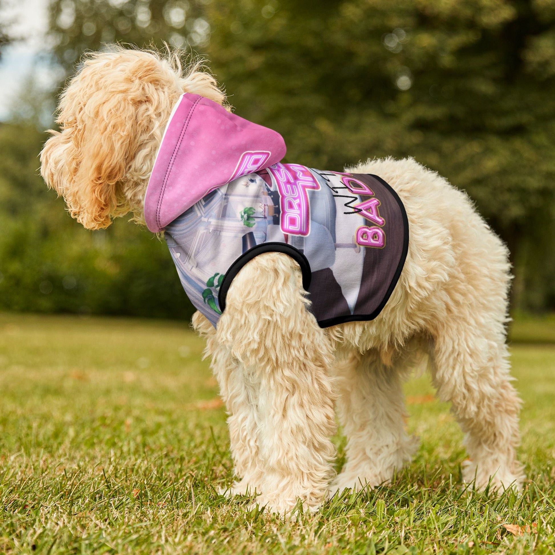 Printify Pets I play Dress to Impress with my BADDIES DTI Dress to Impress Roblox Fashion Game Dog Cat Pet Hoodie