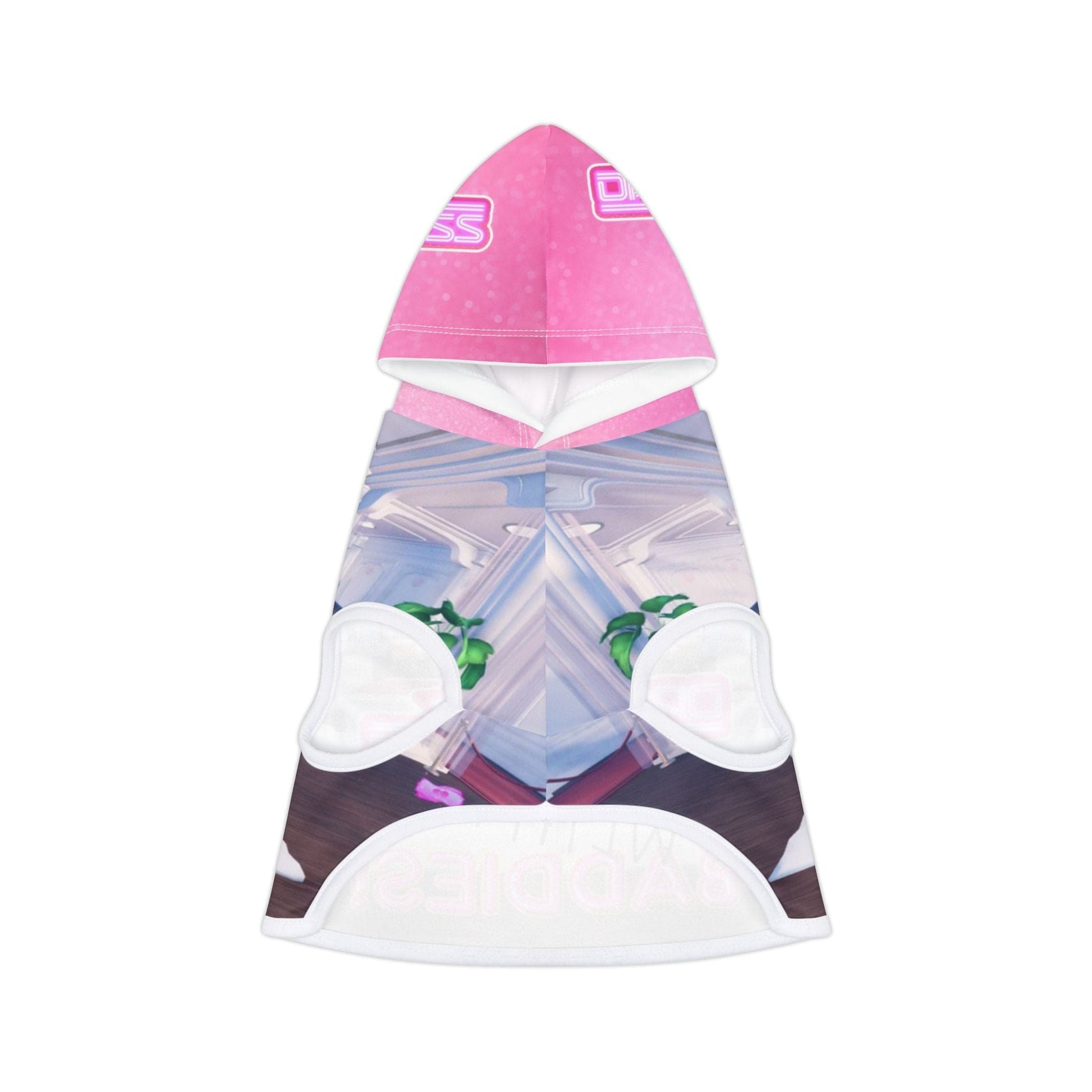 Printify Pets XXS / White Rib I play Dress to Impress with my BADDIES DTI Dress to Impress Roblox Fashion Game Dog Cat Pet Hoodie